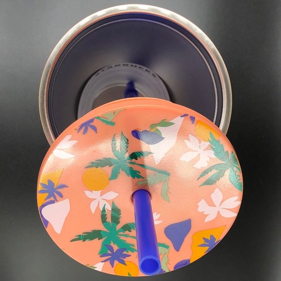 Starbucks Tropical Peach 24oz Matte Tumbler - Picture 4 of 5